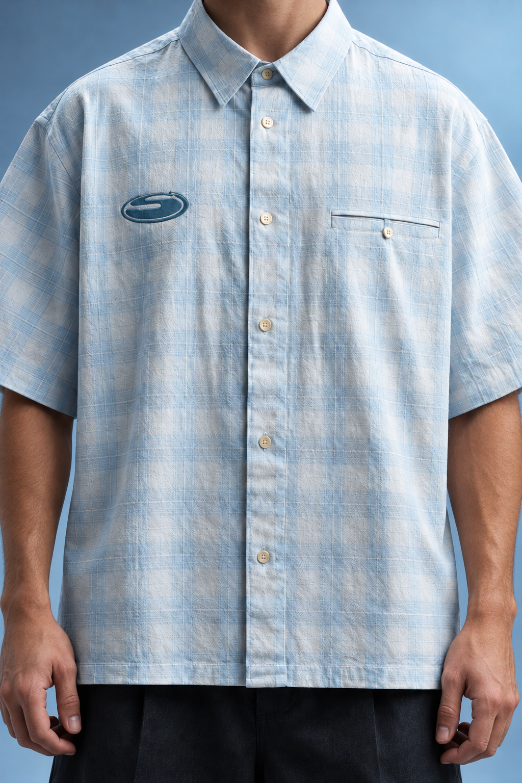 BLUE HOUR Basic Graphic Tee