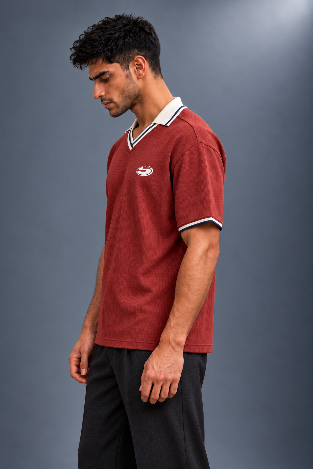 RUST SOCIETY knit polo