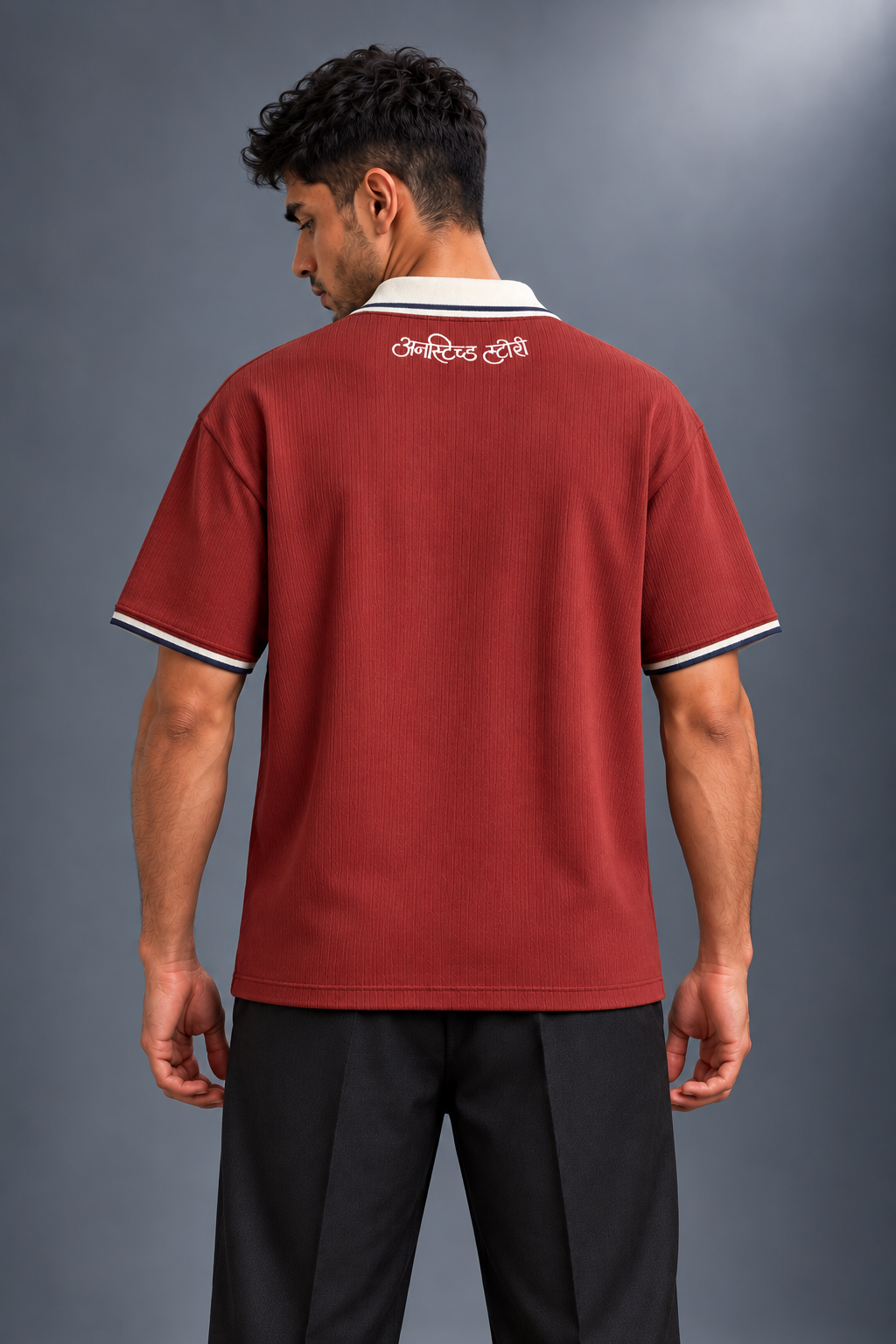 RUST SOCIETY knit polo